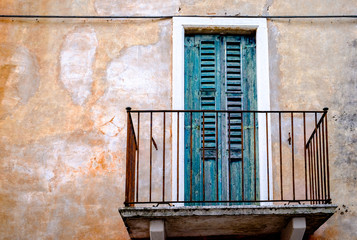 old balcony