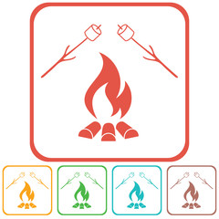 Zephyr on skewer icon