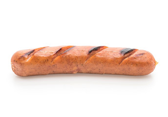 grilled sausage isolated