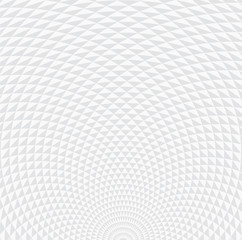 Naklejka premium abstrakcyjny wzór w paski szaro-białe zakrzywione trójkąty. Ilustracja wektorowa, do druku, reklamy, magazynu, plakatu