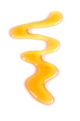 Honey stain isolated on a white background