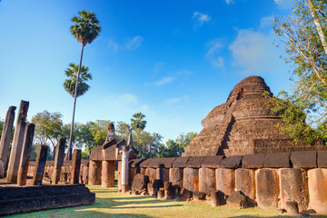 Wat Phra Si Rattana Mahathat - Chaliang at Si Satchanalai Historical Park, a UNESCO World Heritage Site in Thailand