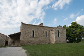 Fototapeta na wymiar Sant'Igne Convent, San Leo. Rimini