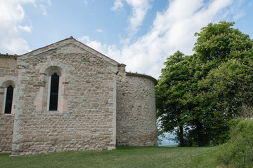 Fototapeta na wymiar Sant'Igne Convent, San Leo. Rimini