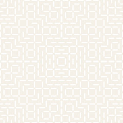 Geometric Ethnic Lattice. Stylish Subtle Texture. Vector Abstract Seamless Pattern.
