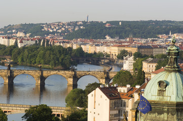 the old city of Prague