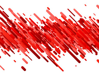 Red abstract background on white.