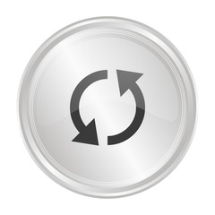 Synchronisation - Verchromter Button