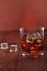 whiskey with ice