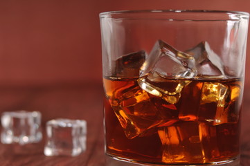 whiskey with ice
