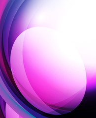 Shiny wave, glass futuristic hi-tech design. Vector abstract background