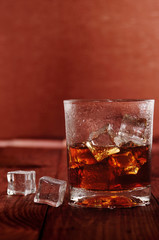 whiskey with ice