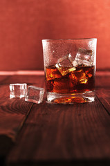 whiskey with ice