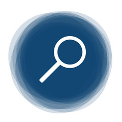 Abstract round button - searching