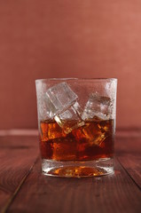 whiskey with ice