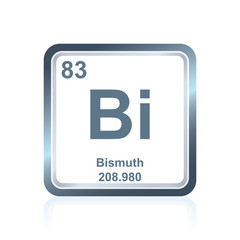 Chemical element bismuth from the Periodic Table