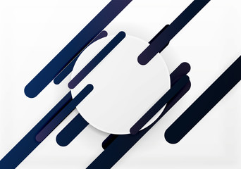 Cut 3d paper color straight lines abstract background