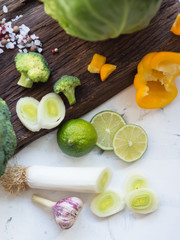  Chopped vegetables