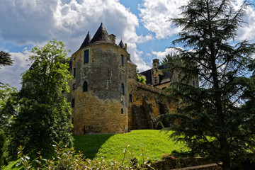 Fototapeta na wymiar Château Périgord noir