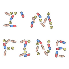 vector cartoon fine drug