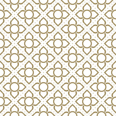 line thai traditional seamless pattern background