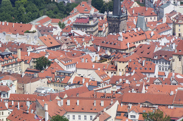 the old city of Prague