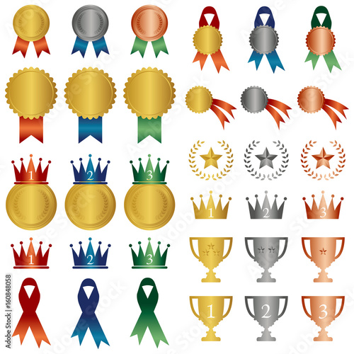 Set Of Ranking Icon Stock Image And Royalty Free Vector Files On