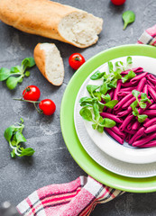 Vegetable pasta bites