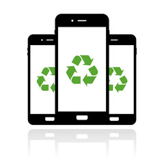 Smartphone Banner - Recycling - Umweltschutz