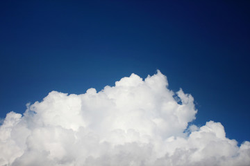 Naklejka na ściany i meble blue sky and white clouds for background.