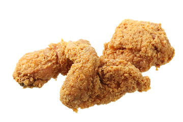 Fried Chicken isolated in white background