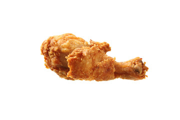 Fried Chicken isolated in white background