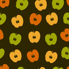 Apple seamless pattern