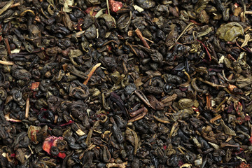 assortment of dry tea