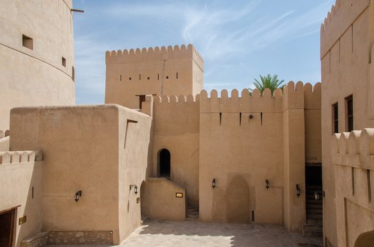 Inside view of an arabic castle