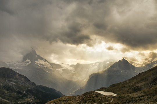 The Matterhorn, Zermatt, Switzerland, Europe.