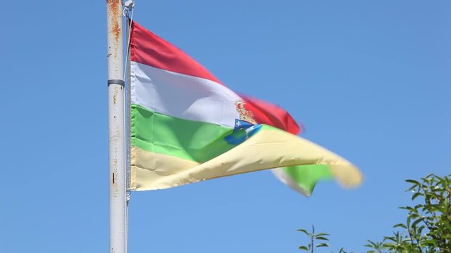 Flag of La Rioja - an autonomous community and a province in Spain