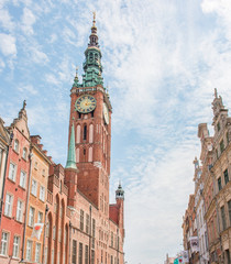 Rechtstädtische Rathaus (Ratusz Głównego Miasta) Gdańsk (Danzig) pomorskie (Pommern) Polska (Polen)