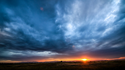 Epic Sunset in Utah