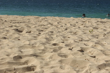 arena de mar