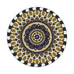 Flower Mandalas. Vintage decorative elements. Oriental pattern, vector illustration. Islam, Arabic, Indian, turkish, pakistan, chinese, ottoman motifs