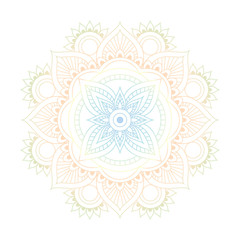 Flower Mandalas. Vintage decorative elements. Oriental pattern, vector illustration. Islam, Arabic, Indian, turkish, pakistan, chinese, ottoman motifs