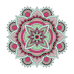 Flower Mandalas. Vintage decorative elements. Oriental pattern, vector illustration. Islam, Arabic, Indian, turkish, pakistan, chinese, ottoman motifs