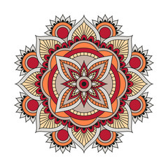 Flower Mandalas. Vintage decorative elements. Oriental pattern, vector illustration. Islam, Arabic, Indian, turkish, pakistan, chinese, ottoman motifs