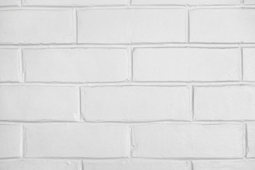 White brick wall background.