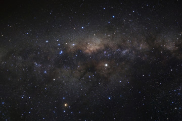 Milky way galaxy with stars and space dust in the universe