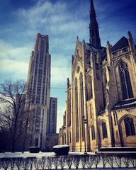 Heinz Chapel and the Cathedral of Learning
