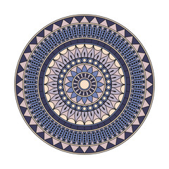 Flower Mandalas. Vintage decorative elements. Oriental pattern, vector illustration. Islam, Arabic, Indian, turkish, pakistan, chinese, ottoman motifs