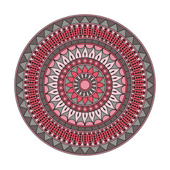 Flower Mandalas. Vintage decorative elements. Oriental pattern, vector illustration. Islam, Arabic, Indian, turkish, pakistan, chinese, ottoman motifs