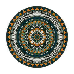 Flower Mandalas. Vintage decorative elements. Oriental pattern, vector illustration. Islam, Arabic, Indian, turkish, pakistan, chinese, ottoman motifs